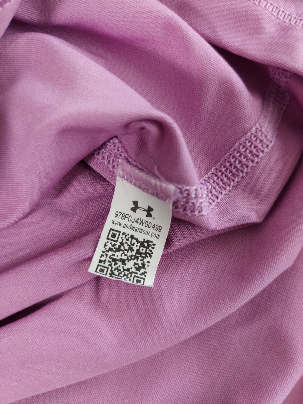 UNDER ARMOUR HeatGear Fitted Short Sleeve Athletic Pink Tee Shirt Small - Picture 5 of 8
